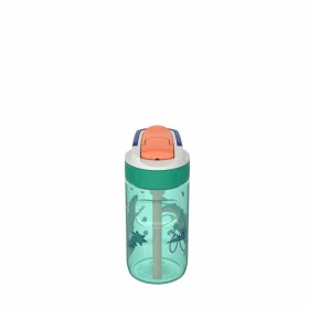 Botella de Agua Kambukka Lagoon Dinosaurio Transparente 400 ml