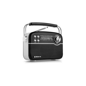 Radio Real-El X-545 Negro Plateado