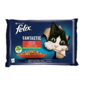 Comida para gato Purina Felix Fantastic Pollo Ternera Zanahoria