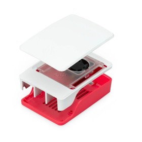 Caja Semitorre ATX SC1159 Blanco Rojo