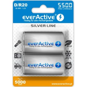 Batería recargable EverActive EVHRL20-5500 5000 mAh 1,2 V (2