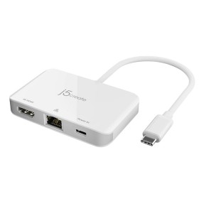 Hub USB j5create JCA351-N Blanco