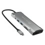 Hub USB j5create JCD397-N Gris 100 W