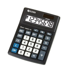 Calculadora Eleven CMB801BK Negro Plástico 10,2 x 3,1 x 13,7 cm