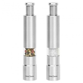 Salt and pepper set Proficook PC-PSM 1160 White Silver Steel (2