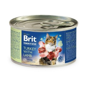 Comida para gato Brit Premium Pavo Cordero 200 g