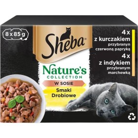 Comida para gato Sheba Nature's Collection Poultry Flavors