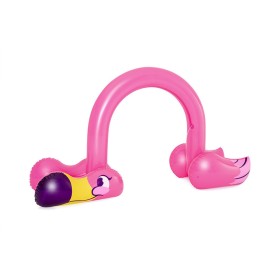 Brinquedo de Aspersão de Água Bestway Flamimgo rosa 340 x 110 x