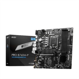 Placa Base MSI PRO B760M-P DDR4 LGA1700 LGA 1700 Intel Intel
