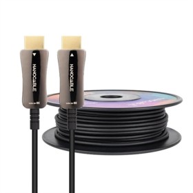 Cable HDMI NANOCABLE 10.15.2150 8k ultra hd 48 gbit/s 50 m Negro