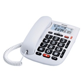 Landline for the Elderly Alcatel T MAX 20 White