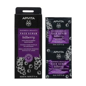 Crema Hidratante Apivita Express Beauty 8 ml x 2 Iluminador