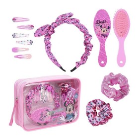 Toilet Bag with Accessories Minnie Mouse Multicolour