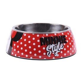 Futternapf für Hunde Minnie Mouse Rot Melamine 180 ml Schwarz