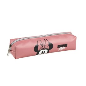 Estuche Escolar Minnie Mouse Rosa 21 x 7 cm