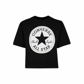 Camiseta de Manga Corta Infantil Converse Negro
