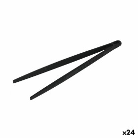 Pinzas de Cocina Quttin Negro Nailon 28 x 8 x 1,7 cm (24