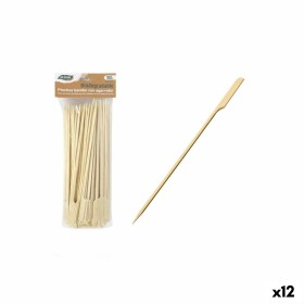 Set de Pinchos para Barbacoa Algon Bambú 100 Piezas 24 cm (12