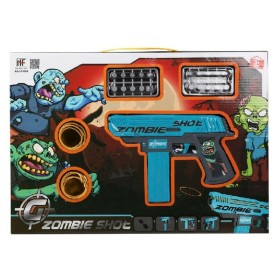 Playset Zombie Shot Pistolet à Fléchettes Bleu 43 x 30 cm (43 x
