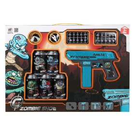 Playset Zombie Shot Pistola de Dardos Azul (50 x 35 cm)