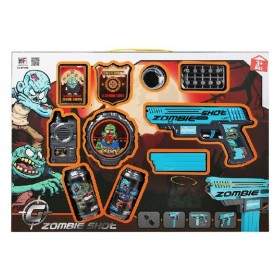 Playset Zombie Shot Dart-Pistole Blau (50 x 35 cm)