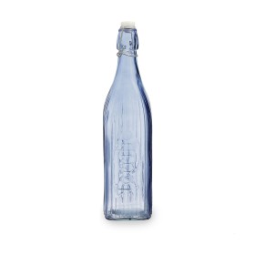 Botella Quid Viba Azul Vidrio 1 L