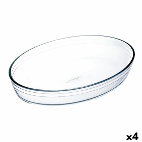Oven Dish Ô Cuisine Ocuisine Vidrio Oval Transparent Glass 30 x