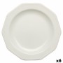 Flat plate Churchill Artic White Ceramic White China crockery Ø