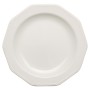 Flat plate Churchill Artic White Ceramic White China crockery Ø
