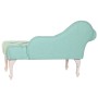 Chaise Longue Sofa DKD Home Decor 119 x 55 x 77 cm Rubber wood