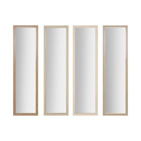Espejo de pared Home ESPRIT Blanco Marrón Beige Gris Cristal