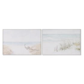 Cuadro Home ESPRIT Playa Mediterráneo 120 x 4 x 80 cm (2