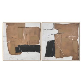 Cuadro Home ESPRIT Abstracto Urbano 100 x 4 x 100 cm (2