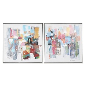 Cuadro Home ESPRIT Abstracto Moderno 82 x 4,5 x 82 cm (2