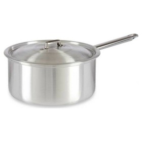 Saucepan with Lid Silver Aluminium 5 L