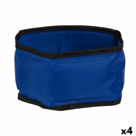 Collar para Perro Azul Negro PVC Gel 8 x 1 x 66 cm Refrigerante
