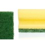 Set de Estropajos Amarillo Verde Poliuretano Fibra abrasiva 4