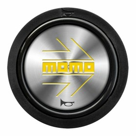 Horn button for steering wheel Momo MOMHOARW10SILYEF Silver 10
