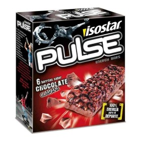 Barrita Energética Isostar Pulse Chocolate Guaraná (6 uds)