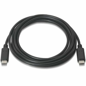 Cable USB-C a USB Aisens A107-0056 Negro 1 m