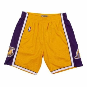 Basketballshorts für Herren Mitchell & Ness LA Lakers Gelb