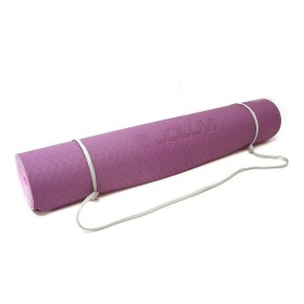Esterilla de Yoga de Yute Joluvi Pro Púrpura Goma Talla única