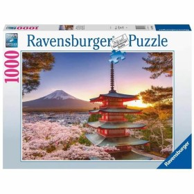 Puzzle Ravensburger 17090 Mount Fuji Cherry Blossom View 1000