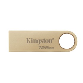 Memória USB Kingston Dourado 128 GB