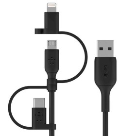 Cable USB Belkin CAC001BT1MBK Negro 1 m