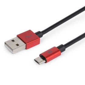 Cable USB a micro USB Maillon Technologique MTPMUR241 Negro