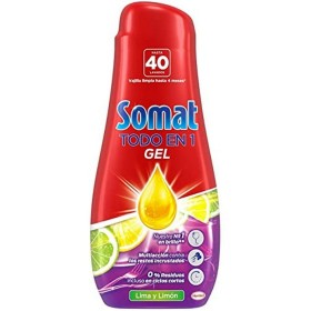 Detergente para a Louça Somat Limão 720 ml Tudo em um 40