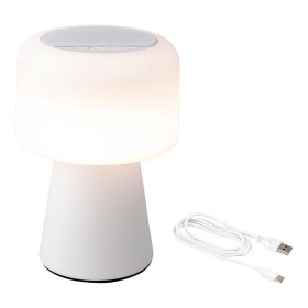 Lámpara LED con Altavoz Bluetooth y Cargador Inalámbrico