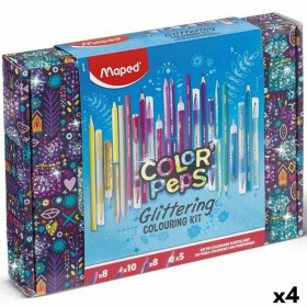 Set de pintura Maped Color Peps Glittering Multicolor (4