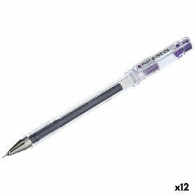 Bolígrafo de gel Pilot G-TEC C4 Morado Violeta 0,2 mm (12